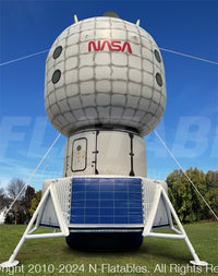 Inflatable NASA Moon Lander