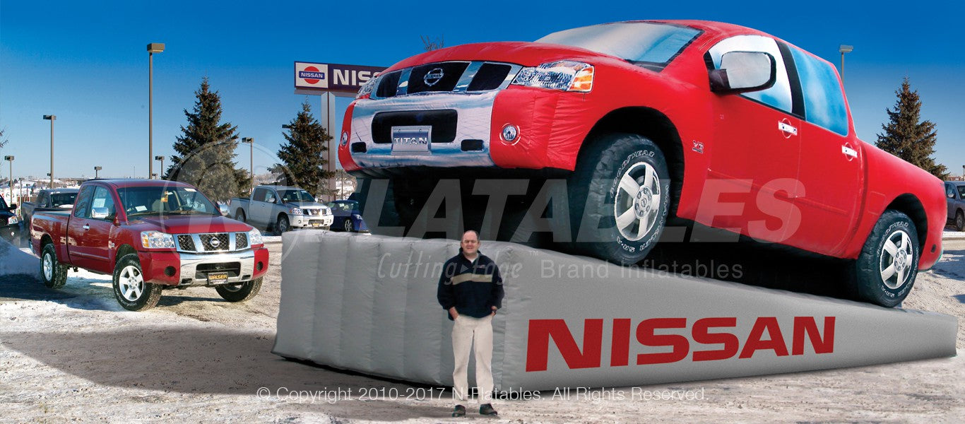 Nissan Truck™ Inflatable Replica