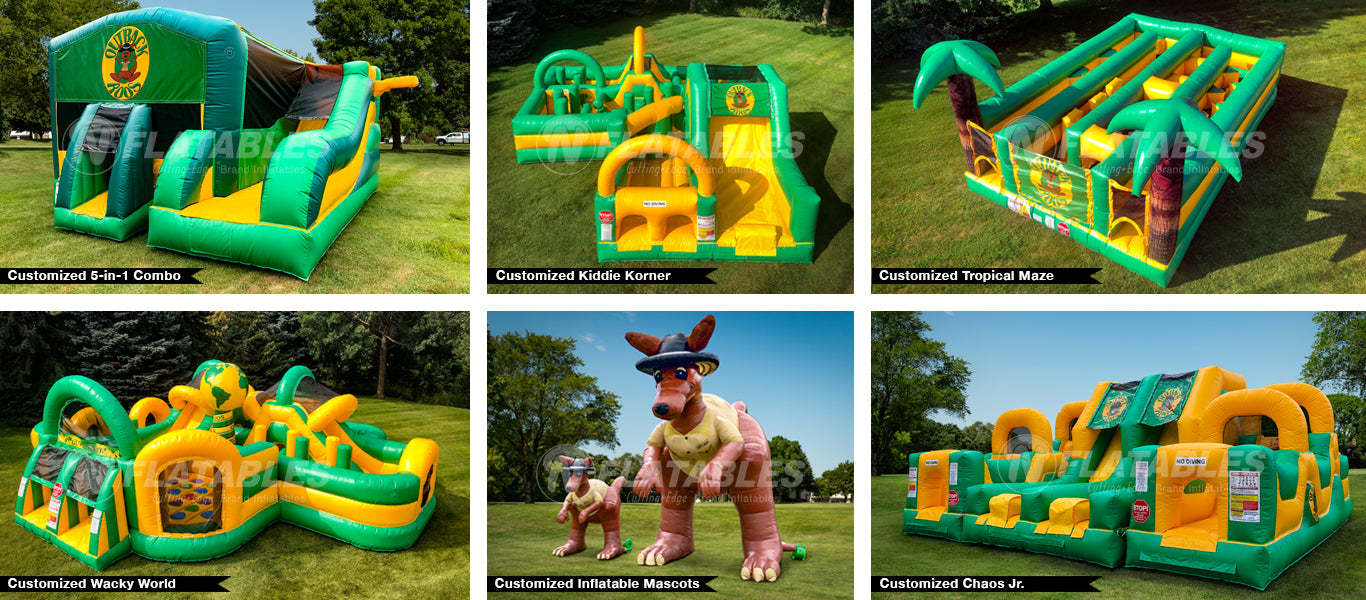 Custom Branded Inflatable Maze
