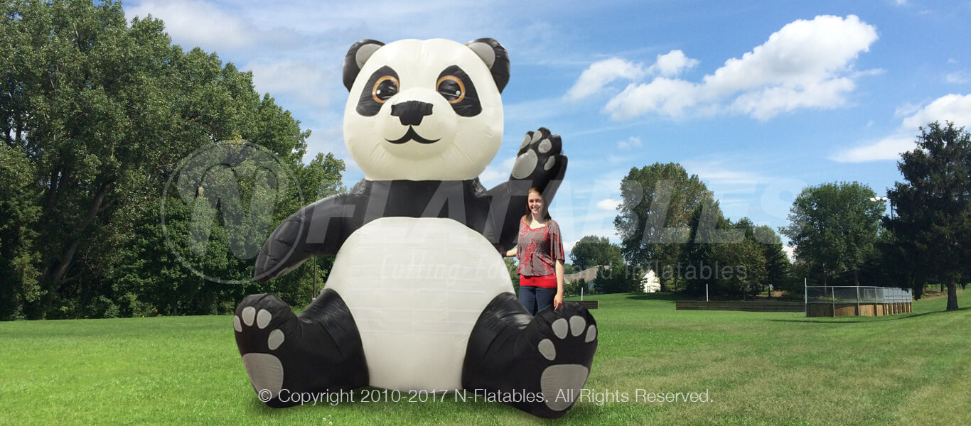 Inflatable Panda Mascot