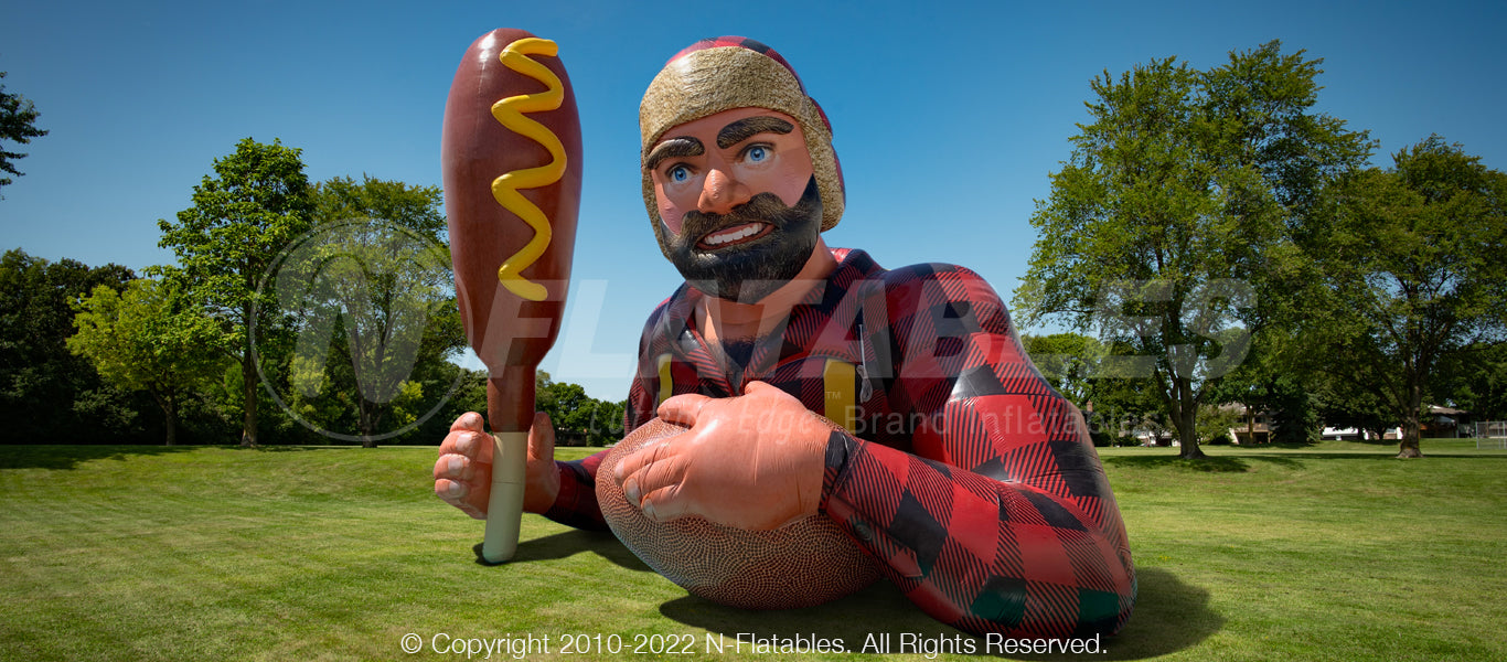 Inflatable Paul Bunyan