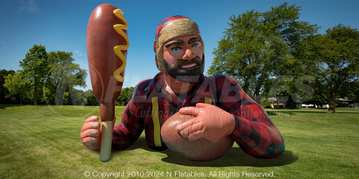 Inflatable Paul Bunyan