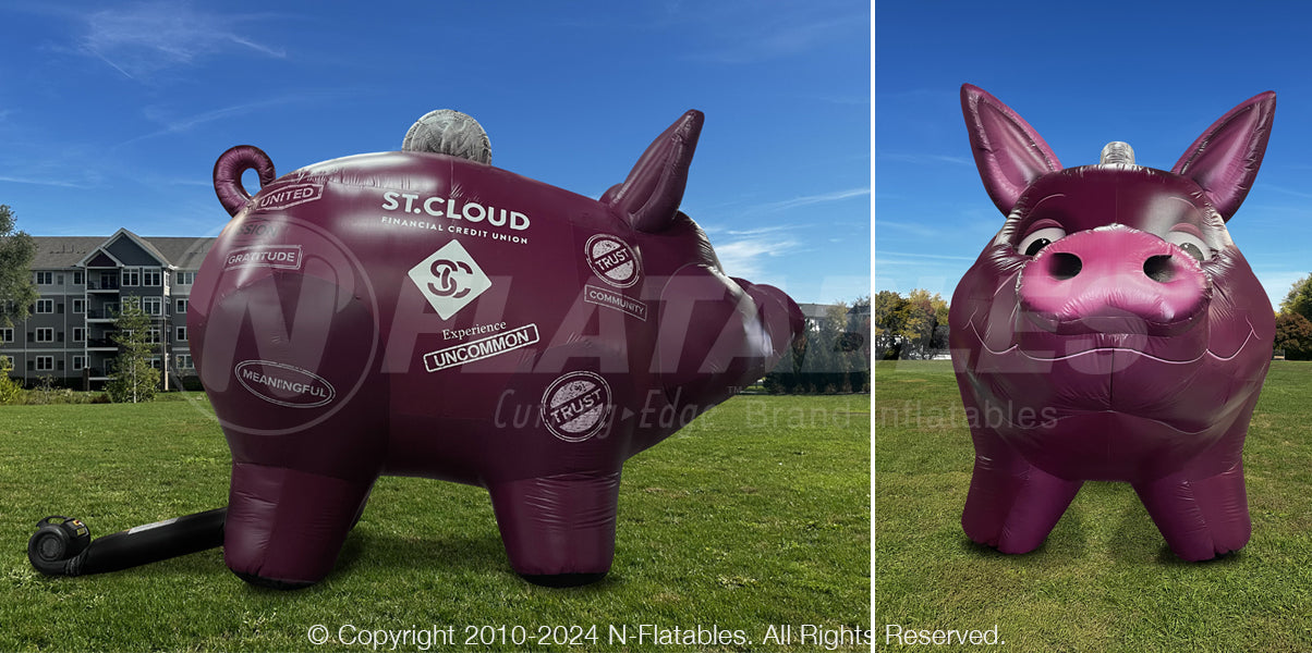 Inflatable Piggy Bank