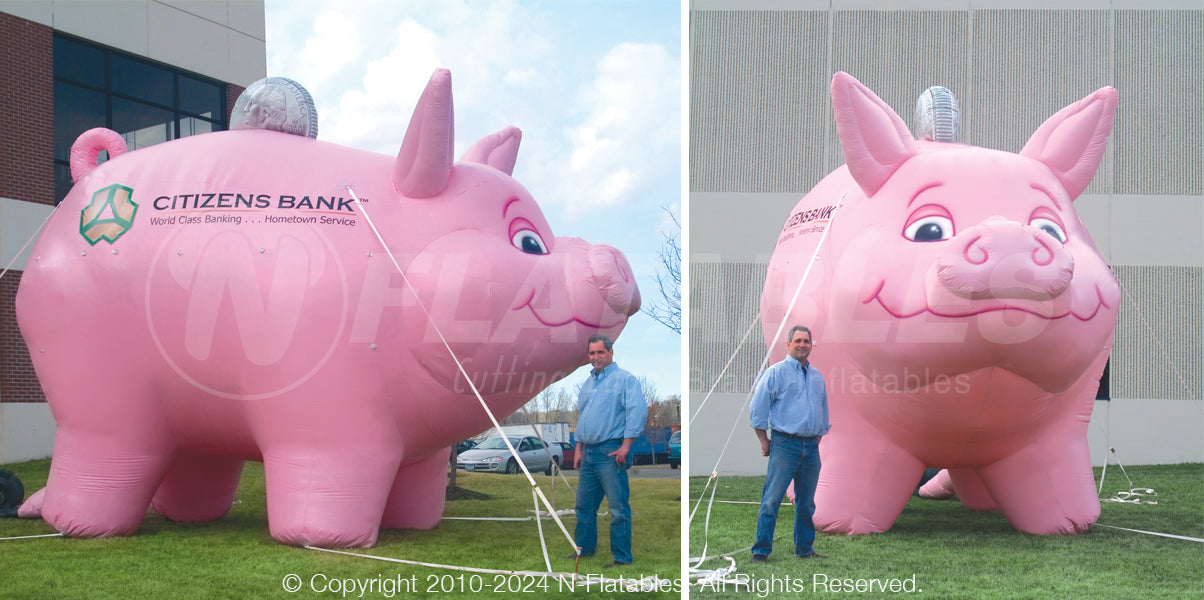 Inflatable Piggy Bank