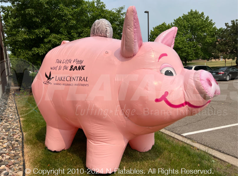 Inflatable Piggy Bank