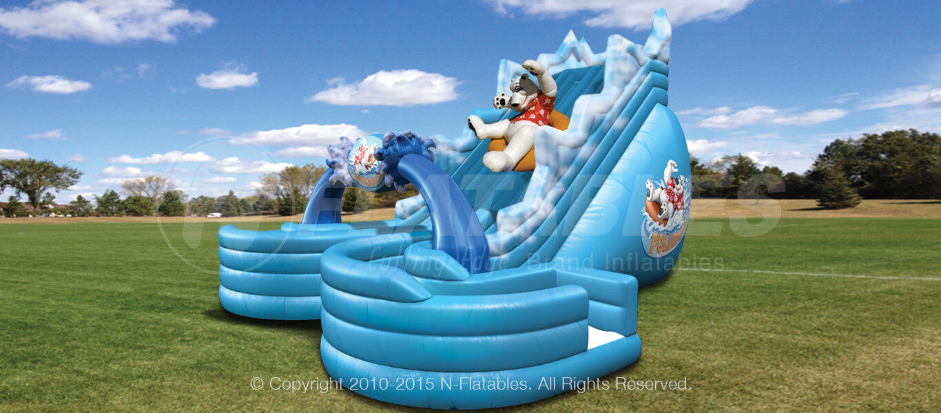 POLARPLUNGE™ Dual Water Slide