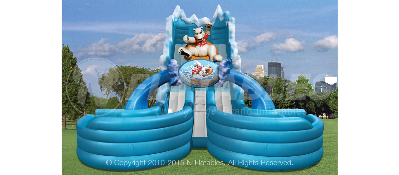 POLARPLUNGE™ Dual Water Slide