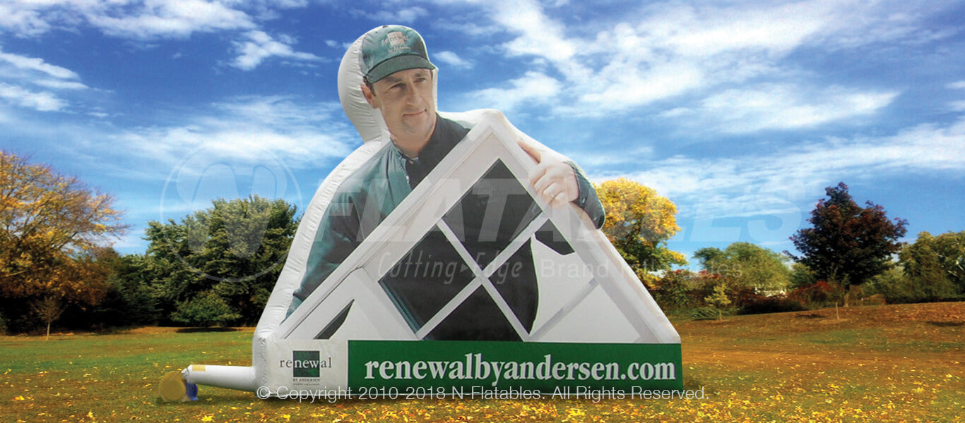 Inflatable Renewal by Andersen™ Display