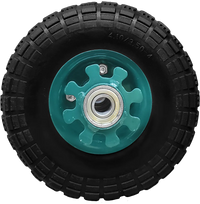 Replacement Rubber Flat Free Brake Wheel