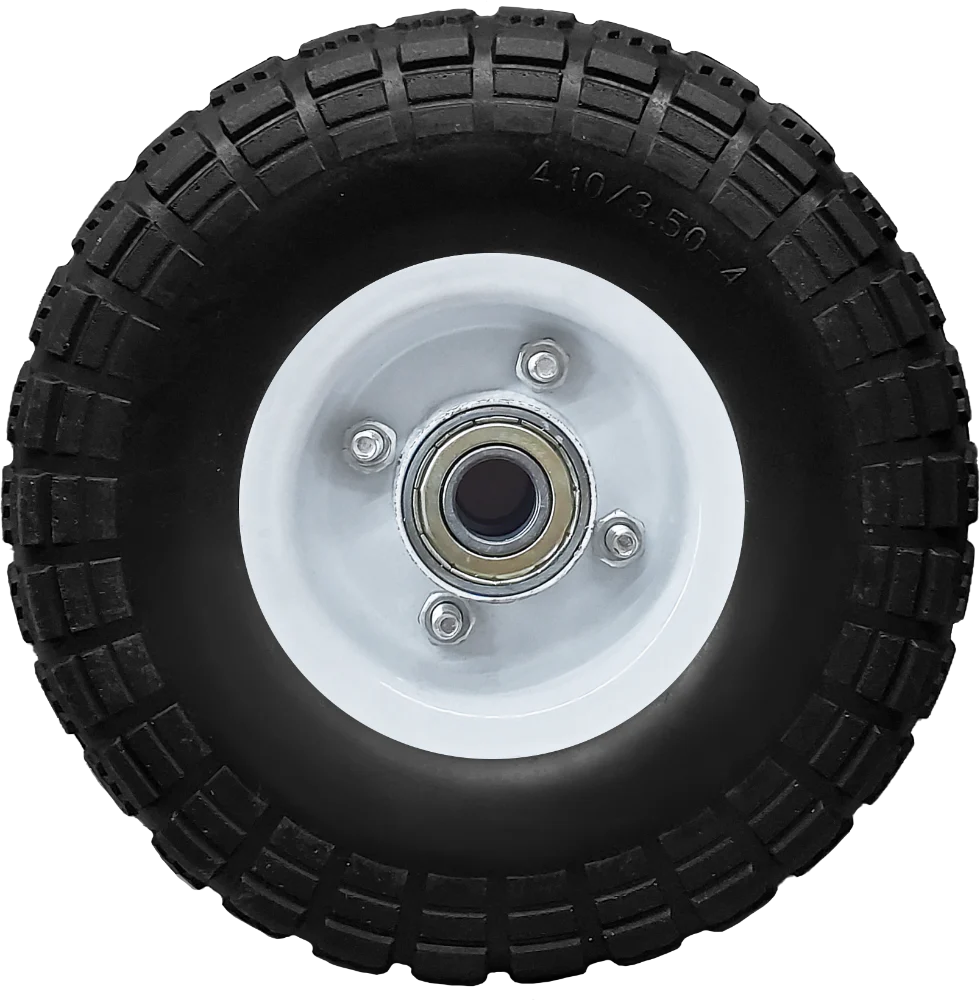 Replacement Rubber Flat Free Wheel