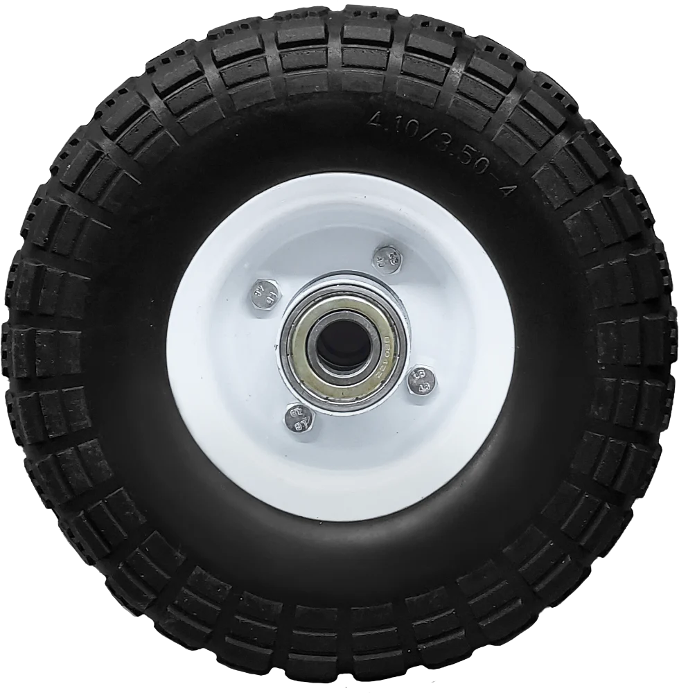 Replacement Rubber Flat Free Wheel