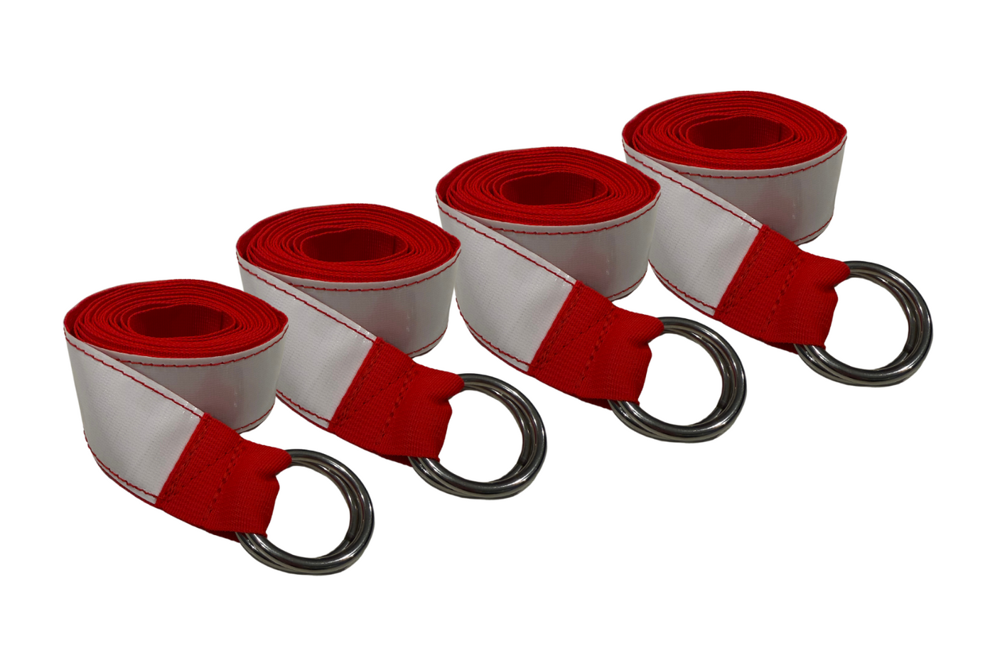 Inflatable Roll-Up Storage Straps with Double-O Rings - 2" x 13'
