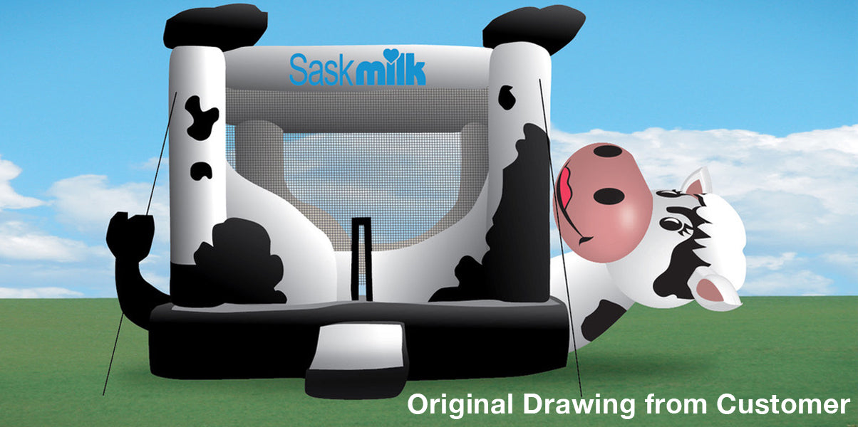 Customized Cow Belly Bouncer®