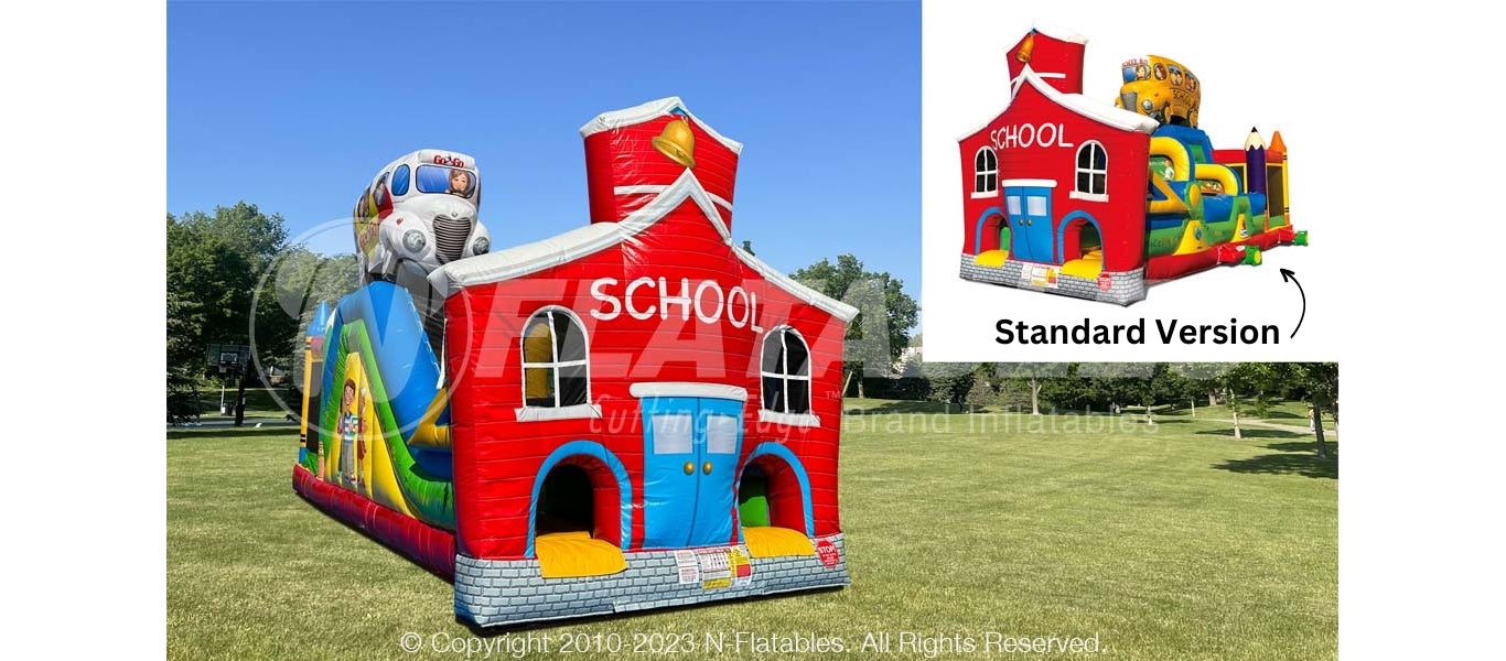 Customized School House Obstacle Course