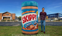 Inflatable Skippy Peanut Butter Jar