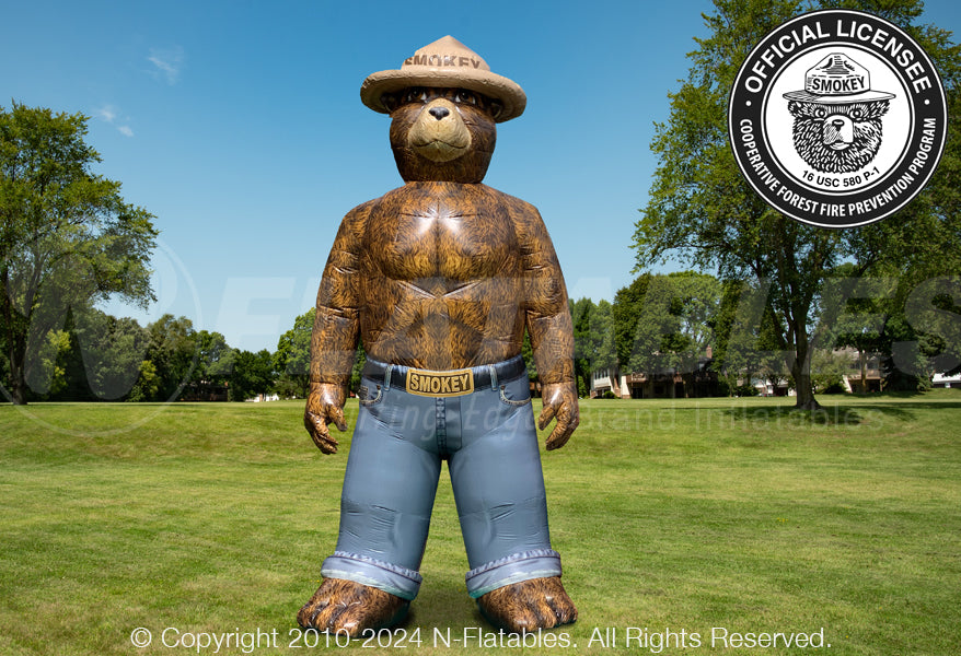 Inflatable Smokey Bear Character