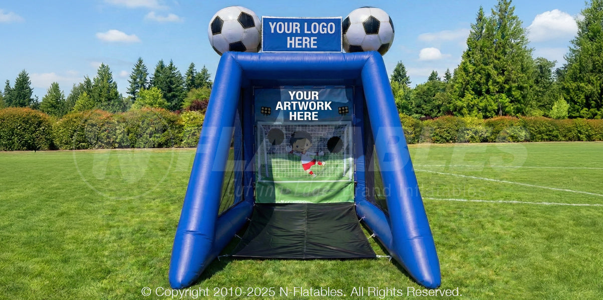 Customizable Inflatable Soccer Cage