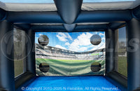 Customizable Inflatable Soccer Goal