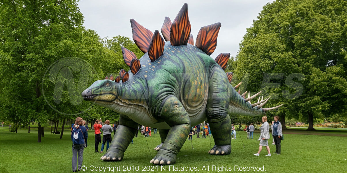 Inflatable Stegosaurus Dinosaur