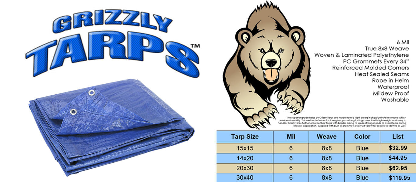 Grizzly Tarps™