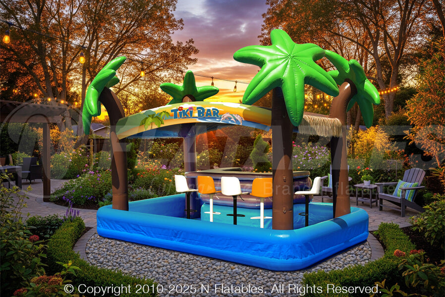 Inflatable Tiki Bar™ (w/Pool) [Captured-Air]