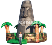 Tiki Island™ Inflatable Rock Climbing Wall
