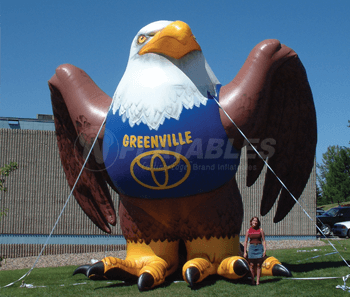 Inflatable Eagle Mascot