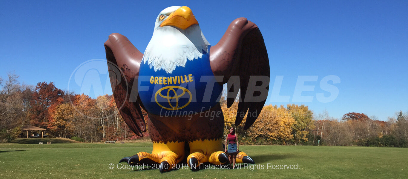 Inflatable Eagle Mascot