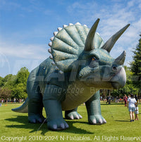 Inflatable Triceratops Dinosaur
