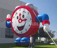 Inflatable Clock Mascot