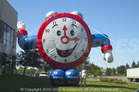 Inflatable Clock Mascot