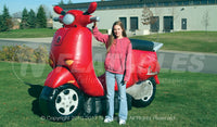 Inflatable Vespa Replica