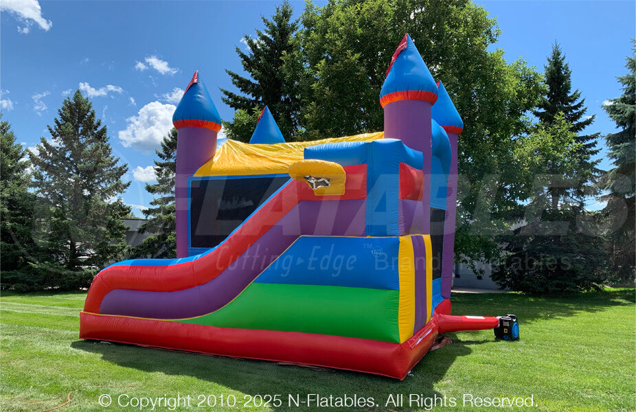 Wacky Castle 5-in-1 Combo™ Inflatable | Cutting Edge Creations