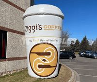 Inflatable Coffee Cup Replica