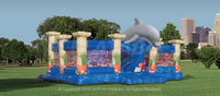 Atlantis Playland™ commercial inflatable in an outdoor park