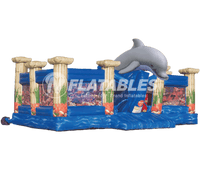 Atlantis Playland™ commercial inflatable on a white background