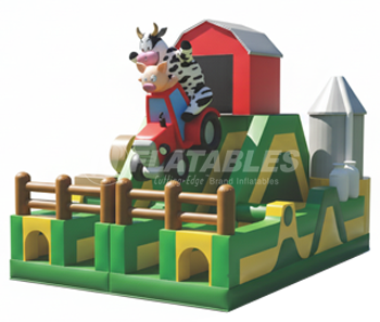 Barnyard Breakout dual obstacle on white background.  