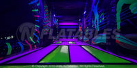 Inside View of Boom Box Blacklight Bouncer