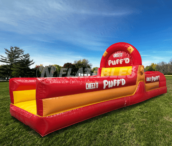 Inflatable obstacle course branded for Cheez-It™. 