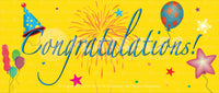Congratulations Removable Art Panel