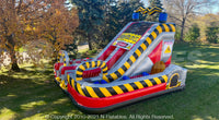 High Voltage Slide Combo quarter view in fall time