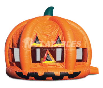 15-foot Jack-O-Lantern commercial inflatable bounce house
