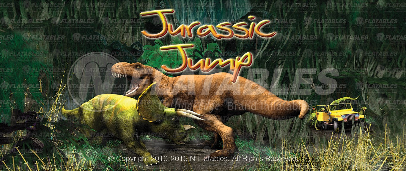 Jurassic Jump™ Removable Art Panel
