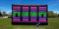 Rear View of Boom Box Blacklight Bouncer