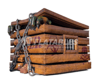 Monster Box Junior Inflatable Bounce House on monochrome background