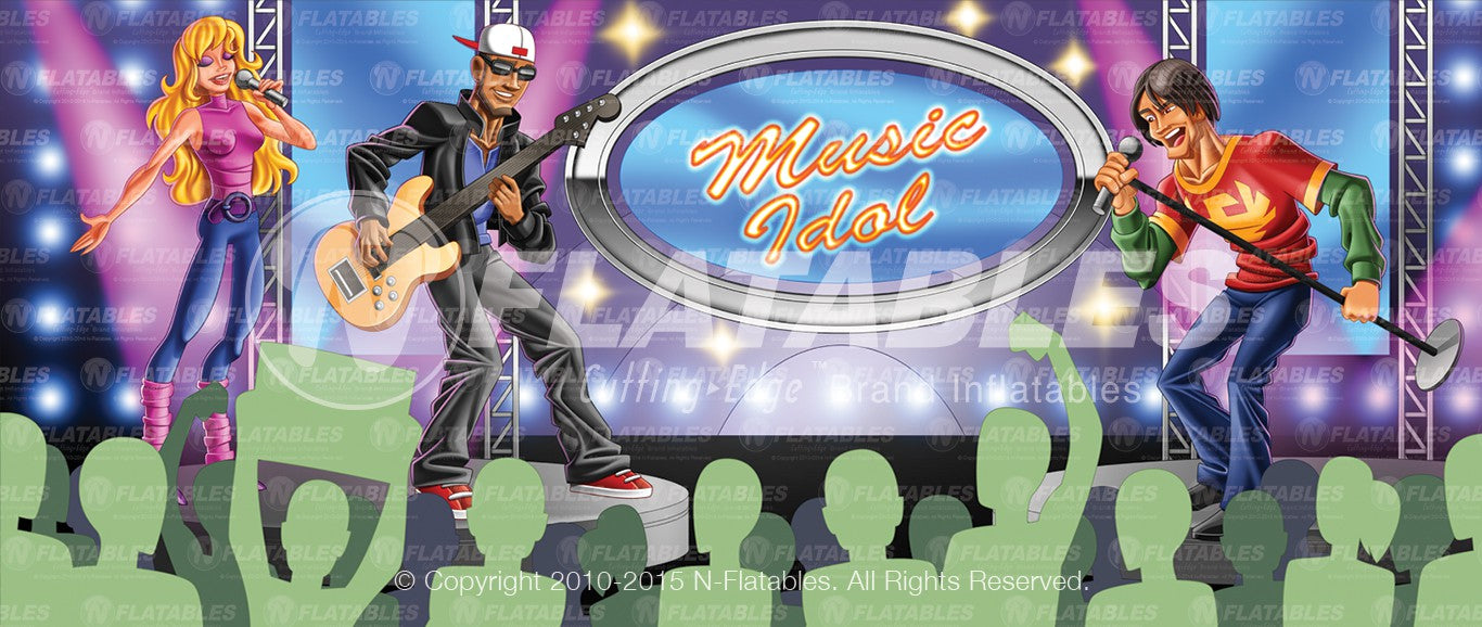 Music Idol™ Removable Art Panel