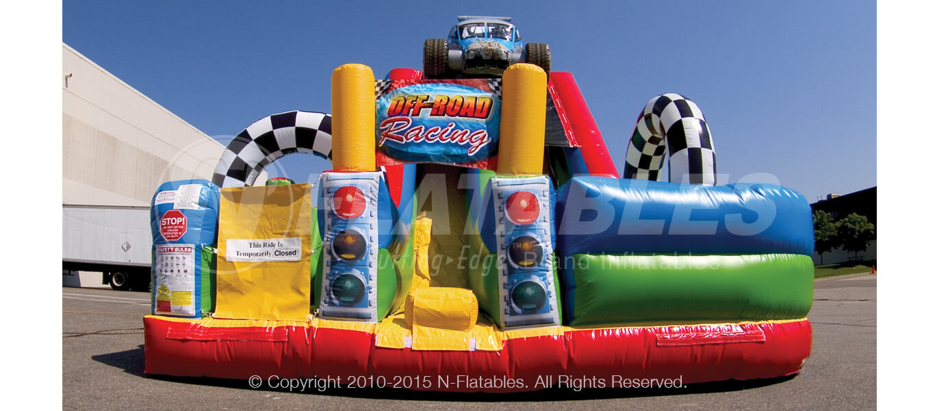 Off-Road Slide Combo™ showing the entrance and the exit on the same side
