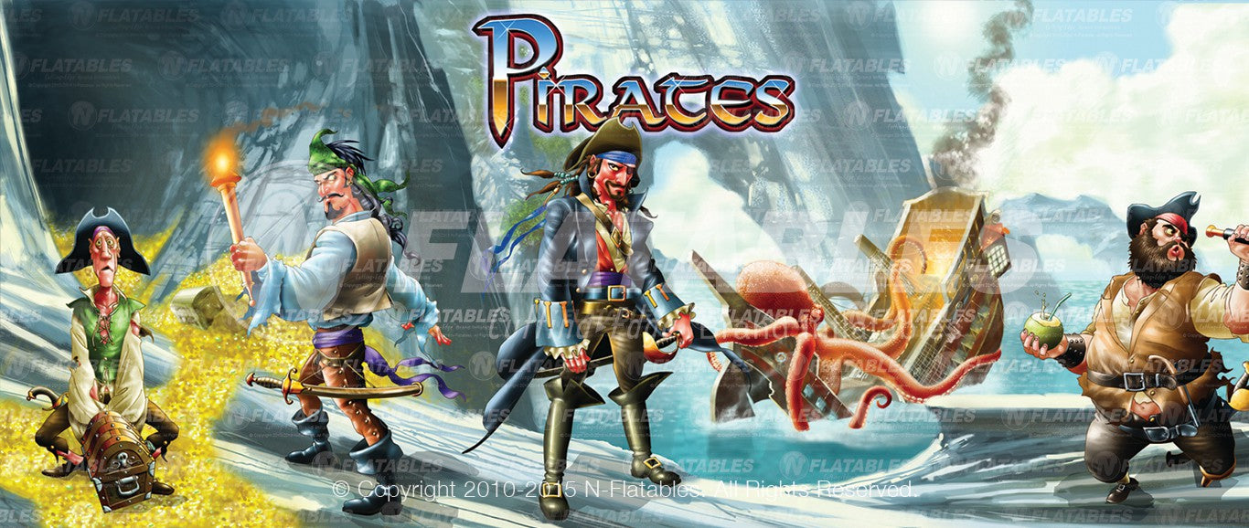 Pirates Removable Art Panel