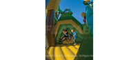 Kids bouncing in the Rainforest Fun Center™ inflatable combo