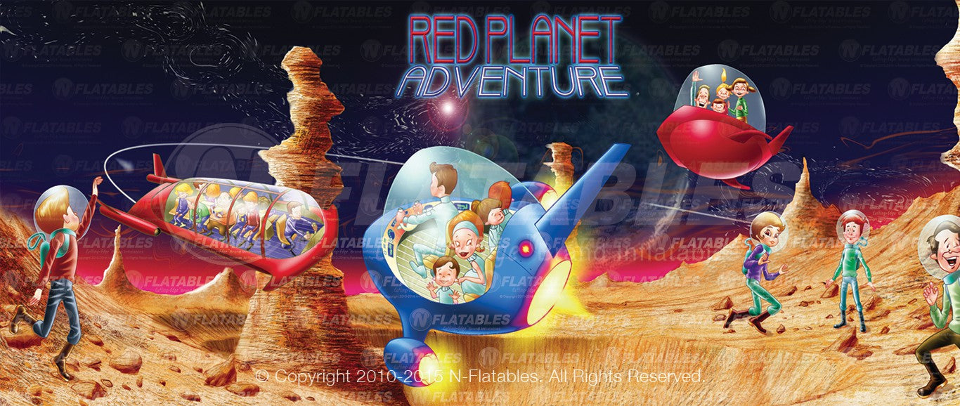 Red Planet Adventure™ Removable Art Panel